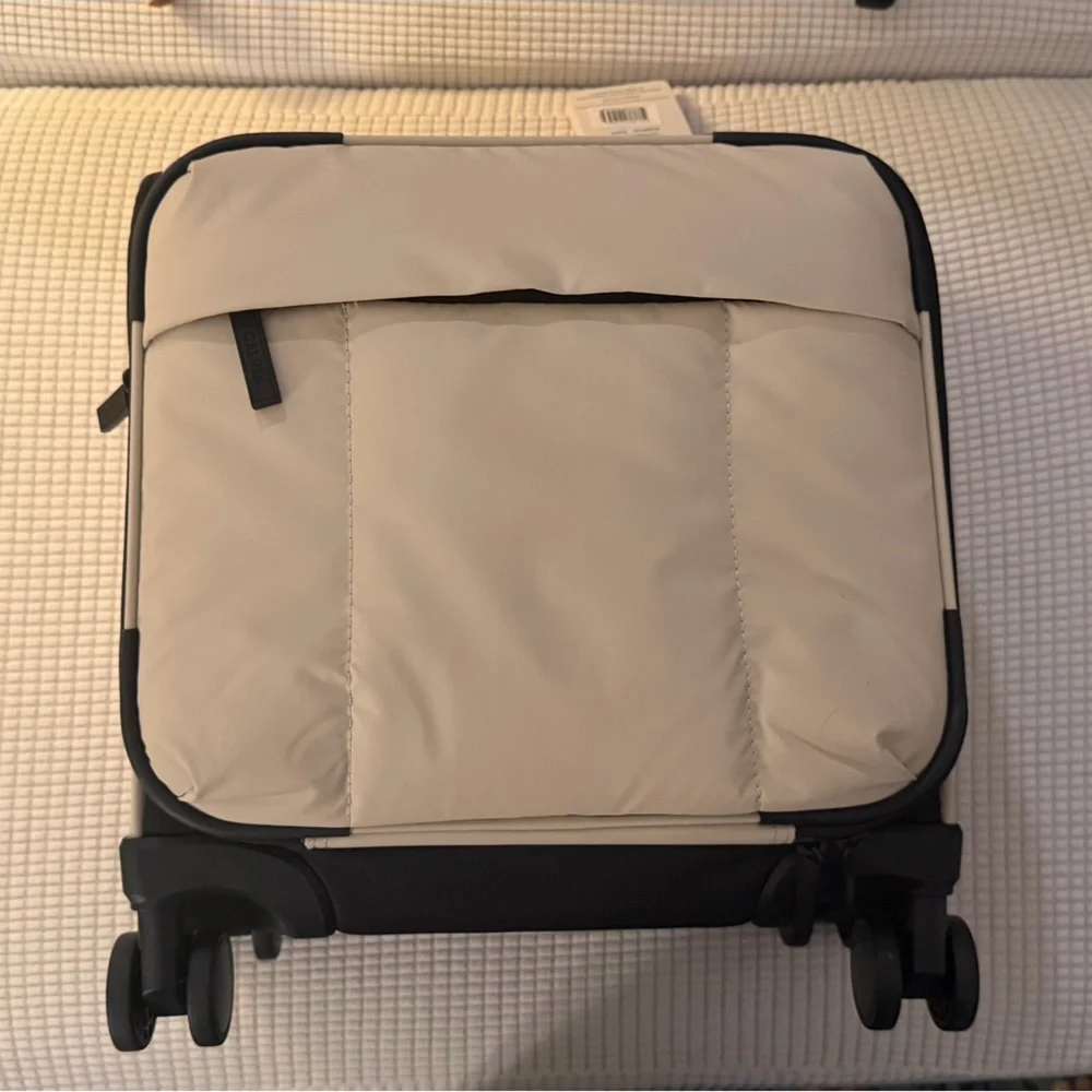 NWT Calpak Luka Soft-Sided Mini Carry-On in Oatmeal - Picture 1 of 8